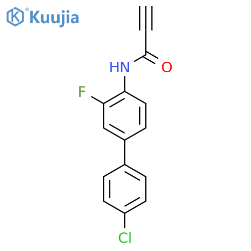 2-Propynamide, N-(4'-chloro-3-fluoro[1,1'-biphenyl]-4-yl)- structure