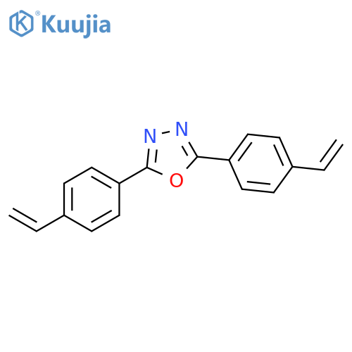 1,3,4-OXADIAZOLE, 2,5-BIS(4-ETHENYLPHENYL)- structure