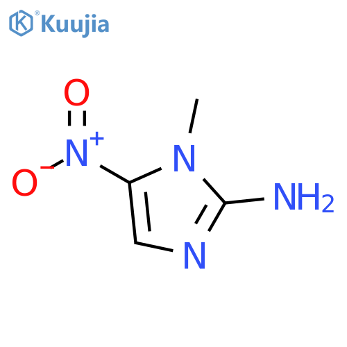 1-methyl-5-nitro-1H-Imidazol-2-amine structure