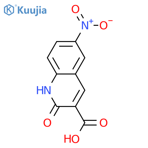 2-Hydroxy-6-nitroquinoline-3-carboxylic acid structure