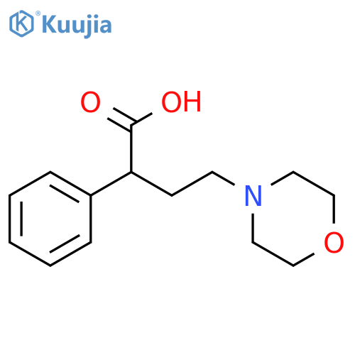 4-Morpholin-4-Yl-2-Phenyl-Butyric Acid structure