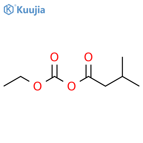 3-Methyl-butanoic Acid Anhydride With Ethyl Hydrogen Carbonate structure