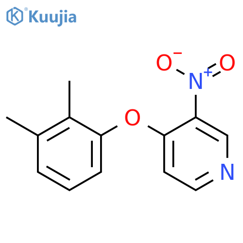 Pyridine, 4-(2,3-dimethylphenoxy)-3-nitro- structure