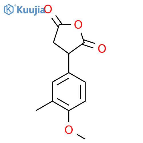 3-(4-Methoxy-3-methylphenyl)oxolane-2,5-dione structure