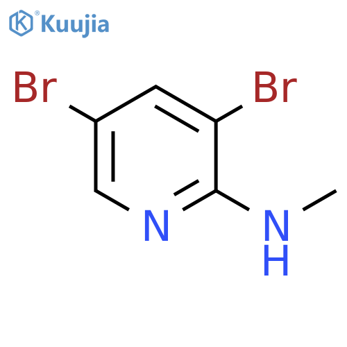 3,5-dibromo-N-methylpyridin-2-amine structure