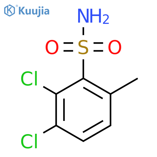 2,3-Dichloro-6-methylbenzenesulfonamide structure