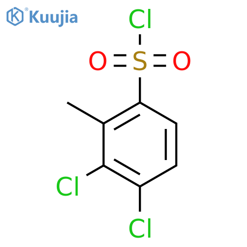 3,4-Dichloro-2-methylbenzenesulfonyl chloride structure