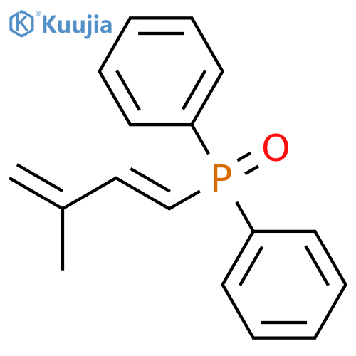 PHOSPHINE OXIDE, [(1E)-3-METHYL-1,3-BUTADIENYL]DIPHENYL- structure