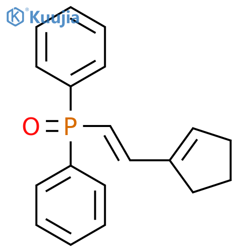 PHOSPHINE OXIDE, [(1E)-2-(1-CYCLOPENTEN-1-YL)ETHENYL]DIPHENYL- structure