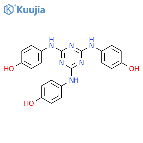 Phenol,4,4',4''-(1,3,5-triazine-2,4,6-triyltriimino)tris- structure