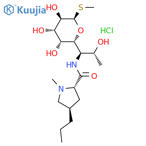 Lincomycin hydrochloride structure