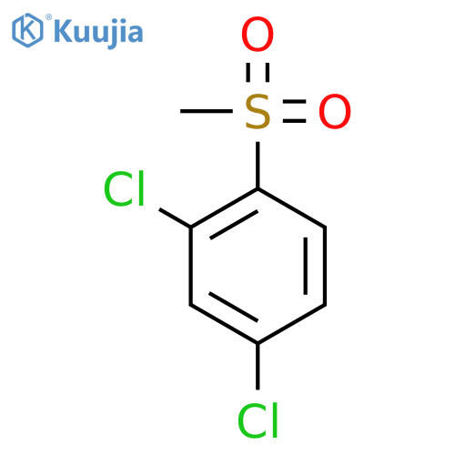 2,4-dichloro-1-methylsulfonylbenzene structure