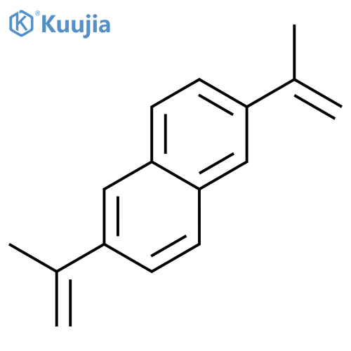 2,6-Di(prop-1-en-2-yl)naphthalene structure