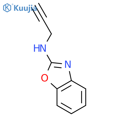 2-Benzoxazolamine,N-2-propyn-1-yl- structure