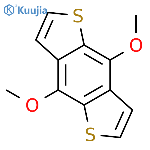 Benzo[1,2-b:4,5-b']dithiophene, 4,8-dimethoxy- structure