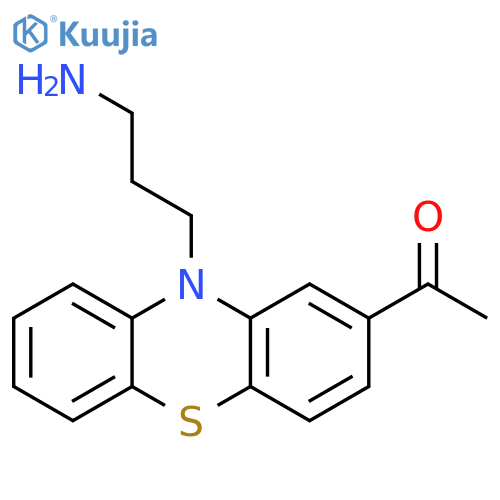 1-(10-(3-Aminopropyl)-10H-phenothiazin-2-yl)ethanone structure