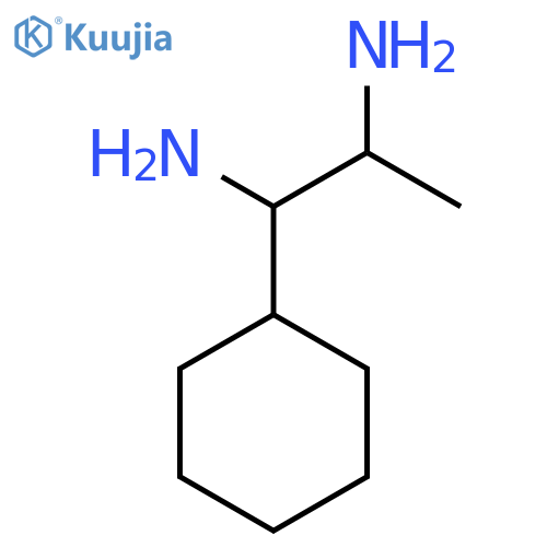 1-Cyclohexylpropane-1,2-diamine structure