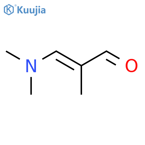 2-METHYL-3-DIMETHYLAMINO-ACROLEIN structure