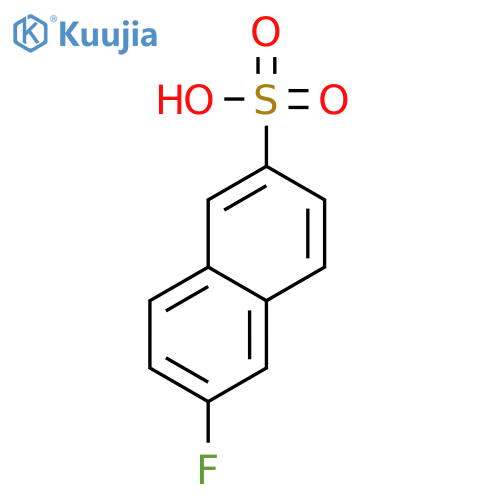 6-fluoronaphthalene-2-sulfonic Acid structure