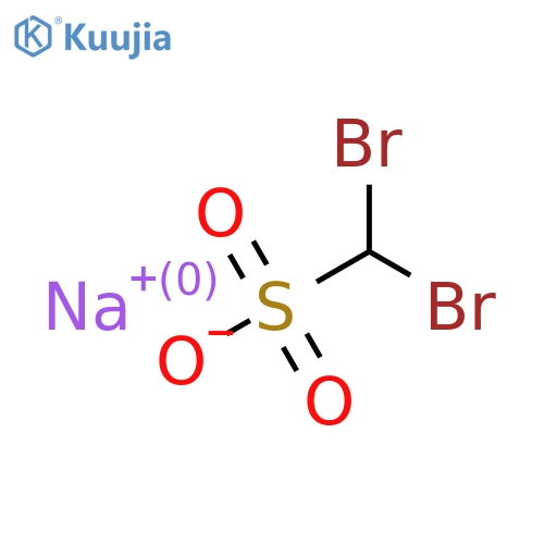 Sodium dibromomethanesulfonate structure