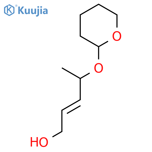 2-Penten-1-ol, 4-[(tetrahydro-2H-pyran-2-yl)oxy]- structure