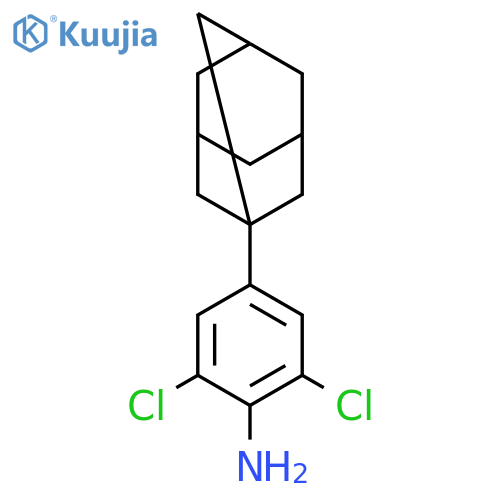 4-(adamantan-1-yl)-2,6-dichloroaniline structure