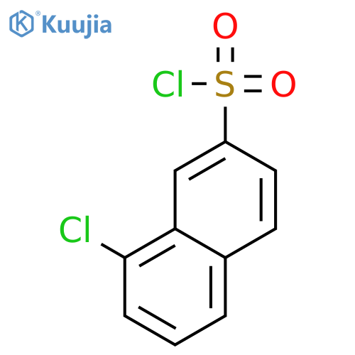 8-chloro-2-naphthalenesulfonyl Chloride structure