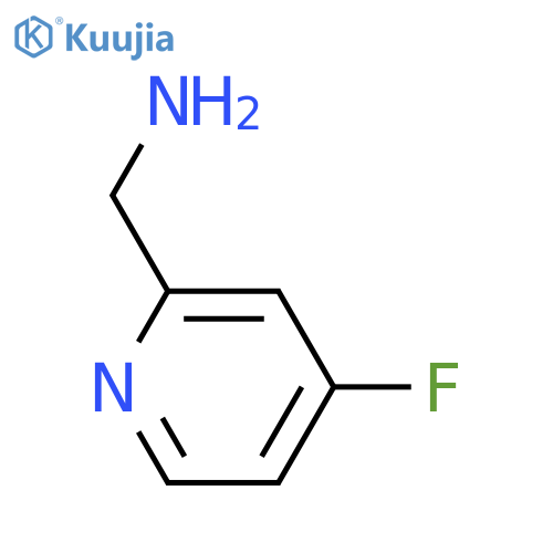 (4-fluoro-2-pyridyl)methanamine structure