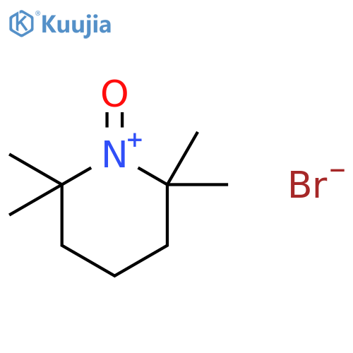 PIPERIDINIUM, 2,2,6,6-TETRAMETHYL-1-OXO-, BROMIDE structure