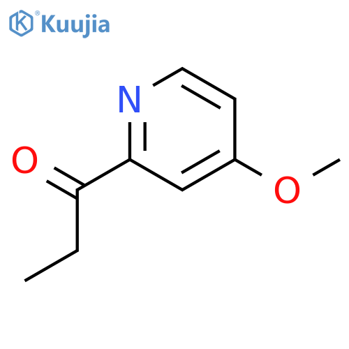 1-(4-methoxypyridin-2-yl)propan-1-one structure