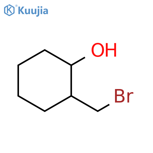 2-(bromomethyl)cyclohexan-1-ol structure