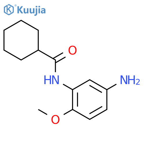 N-(5-Amino-2-methoxyphenyl)cyclohexanecarboxamide structure