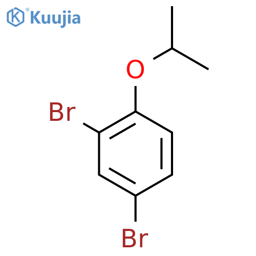 2,4-Dibromo-1-isopropoxybenzene structure