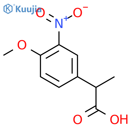 3-(4-methoxy-3-nitrophenyl)propanoic acid structure