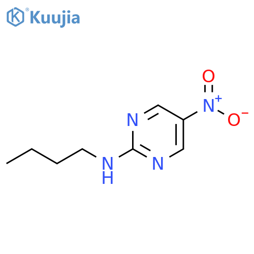 N-Butyl-5-nitropyrimidin-2-amine structure