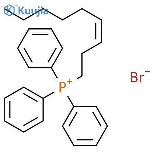 [(3Z)-3-nonen-1-yl]triphenylphosphonium bromide structure