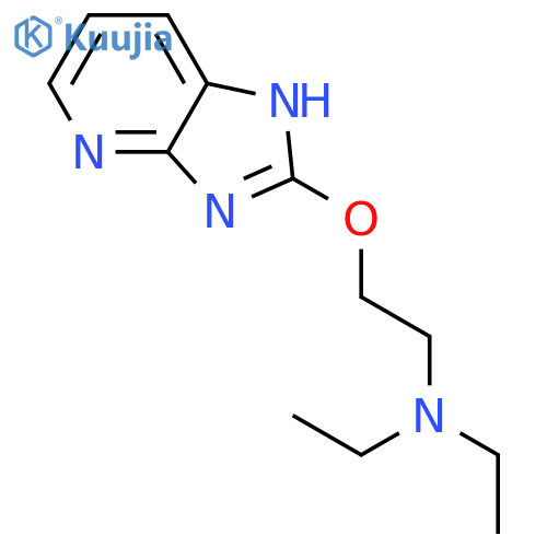 ETHANAMINE, N,N-DIETHYL-2-(1H-IMIDAZO[4,5-B]PYRIDIN-2-YLOXY)- structure
