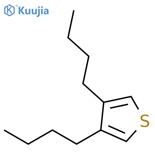 3,4-Dibutylthiophene structure