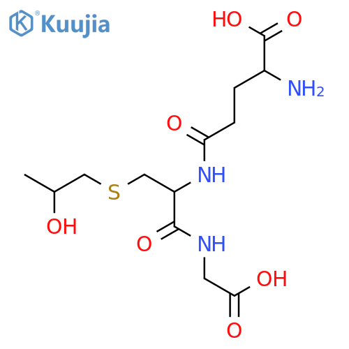 S-(2-Hydroxypropyl)glutathione structure