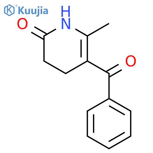 2(1H)-Pyridinone, 5-benzoyl-3,4-dihydro-6-methyl- structure