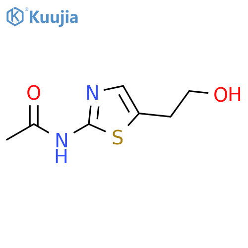 Acetamide,N-[5-(2-hydroxyethyl)-2-thiazolyl]- structure