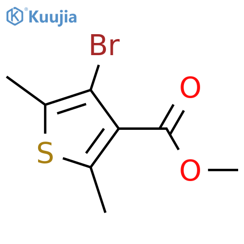 Methyl 4-bromo-2,5-dimethylthiophene-3-carboxylate structure