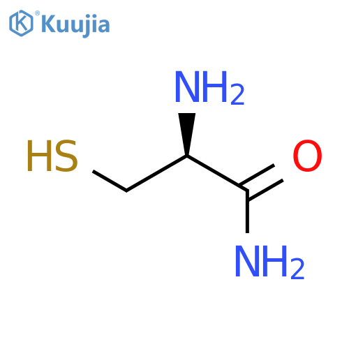 Propanamide, 2-amino-3-mercapto-, (S)- structure