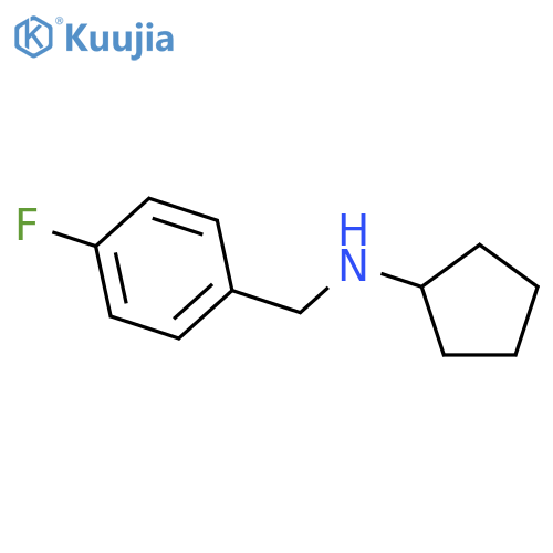 N-Cyclopentyl-p-fluorobenzylamine structure