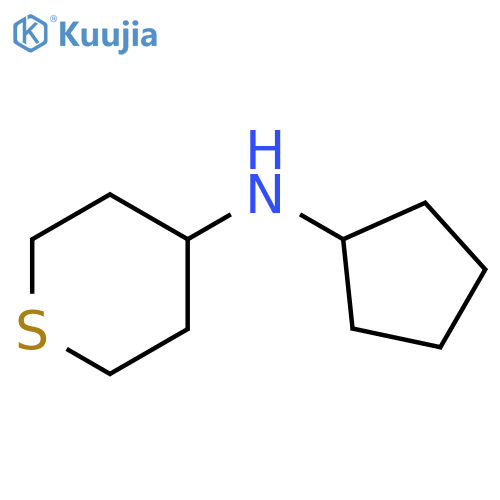 N-cyclopentylthian-4-amine structure