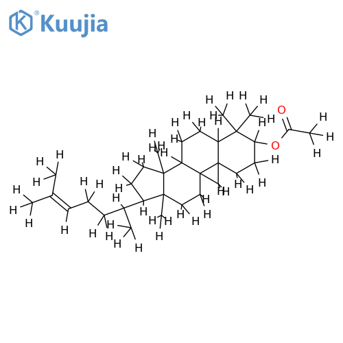 3beta-Acetoxy-9beta,19-cyclo-lanost-24-en structure
