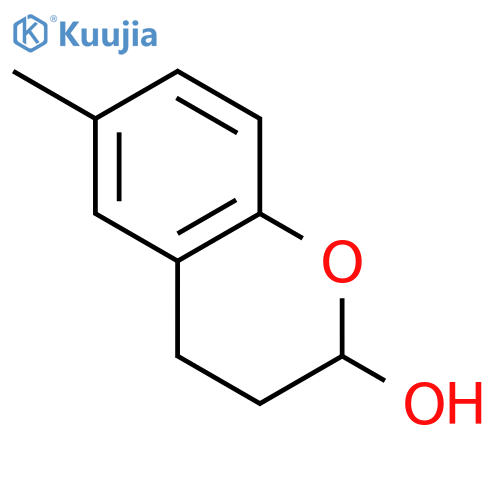 2H-1-BENZOPYRAN-2-OL, 3,4-DIHYDRO-6-METHYL- structure