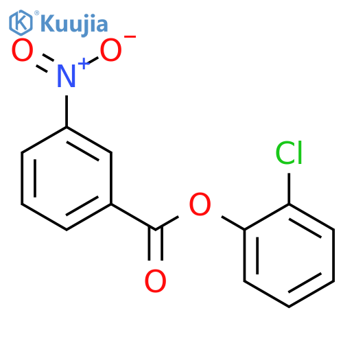 2-Chlorophenyl 3-nitrobenzoate structure