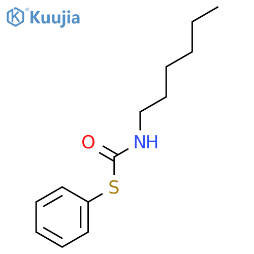 S-phenyl hexylcarbamothioate structure