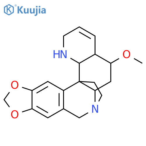 2H,8H-7,13b-Ethano[1,3]benzodioxolo[5,6-k]-1,7-phenanthroline,1,4a,5,6,6a,13c-hexahydro-5-methoxy- (9CI) structure